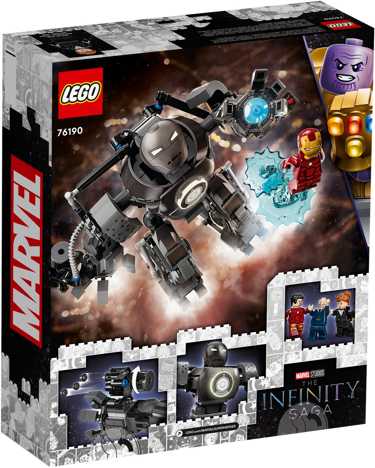 Lego Avengers Iron Man: Iron Monger Mayhem 76190