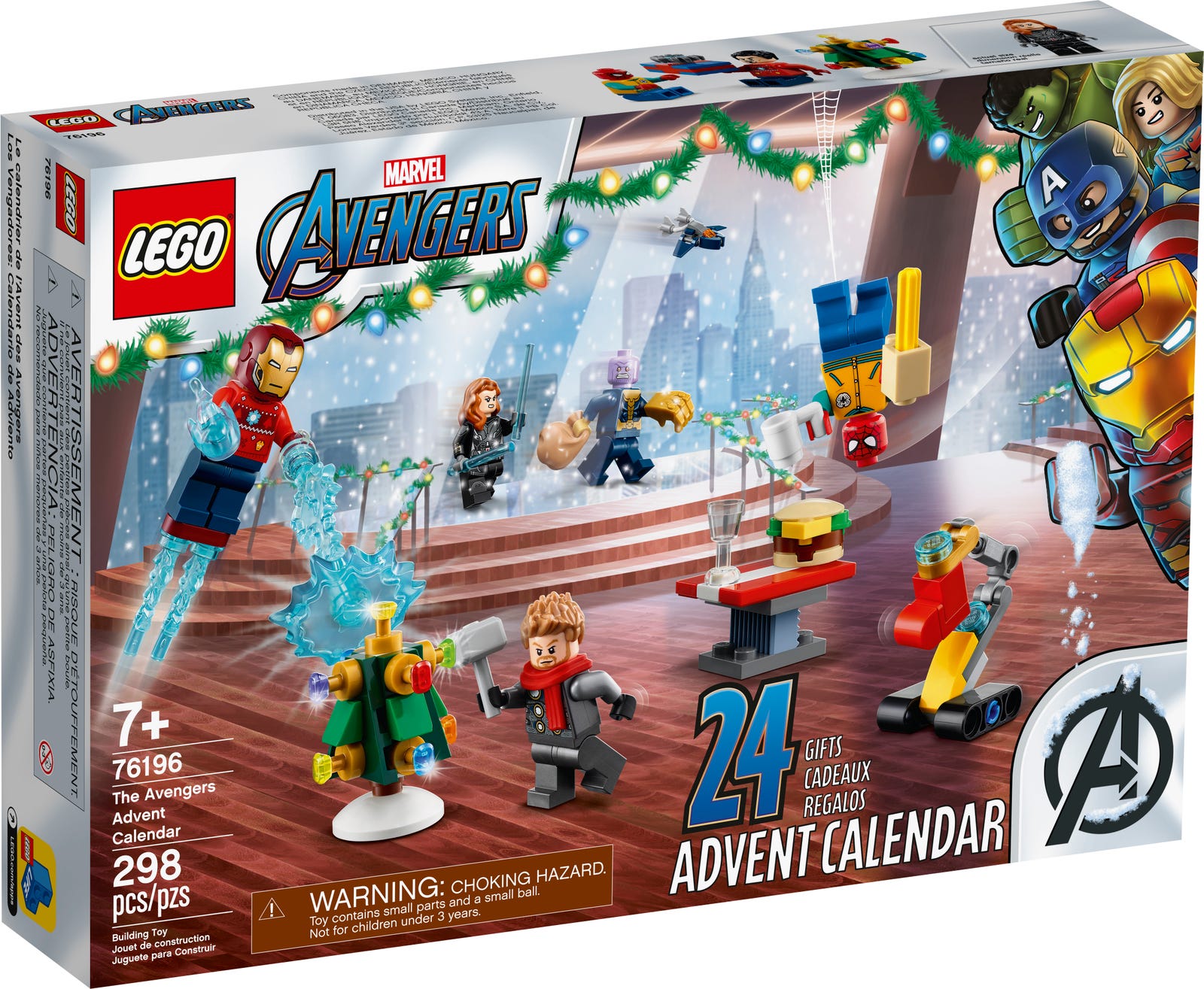 Lego Marvel The Avengers Advent Calendar 2021