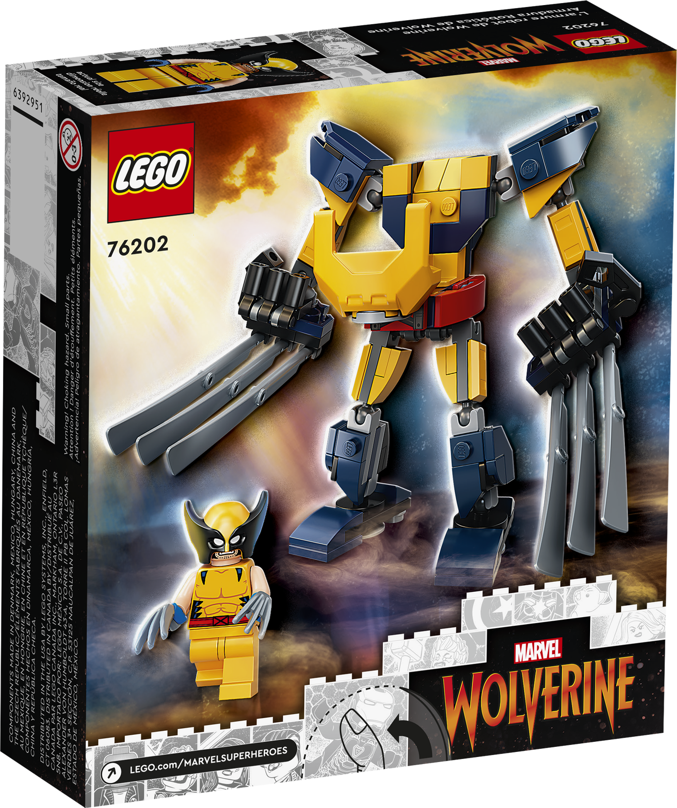 LEGO Marvel Wolverine Mech Armour