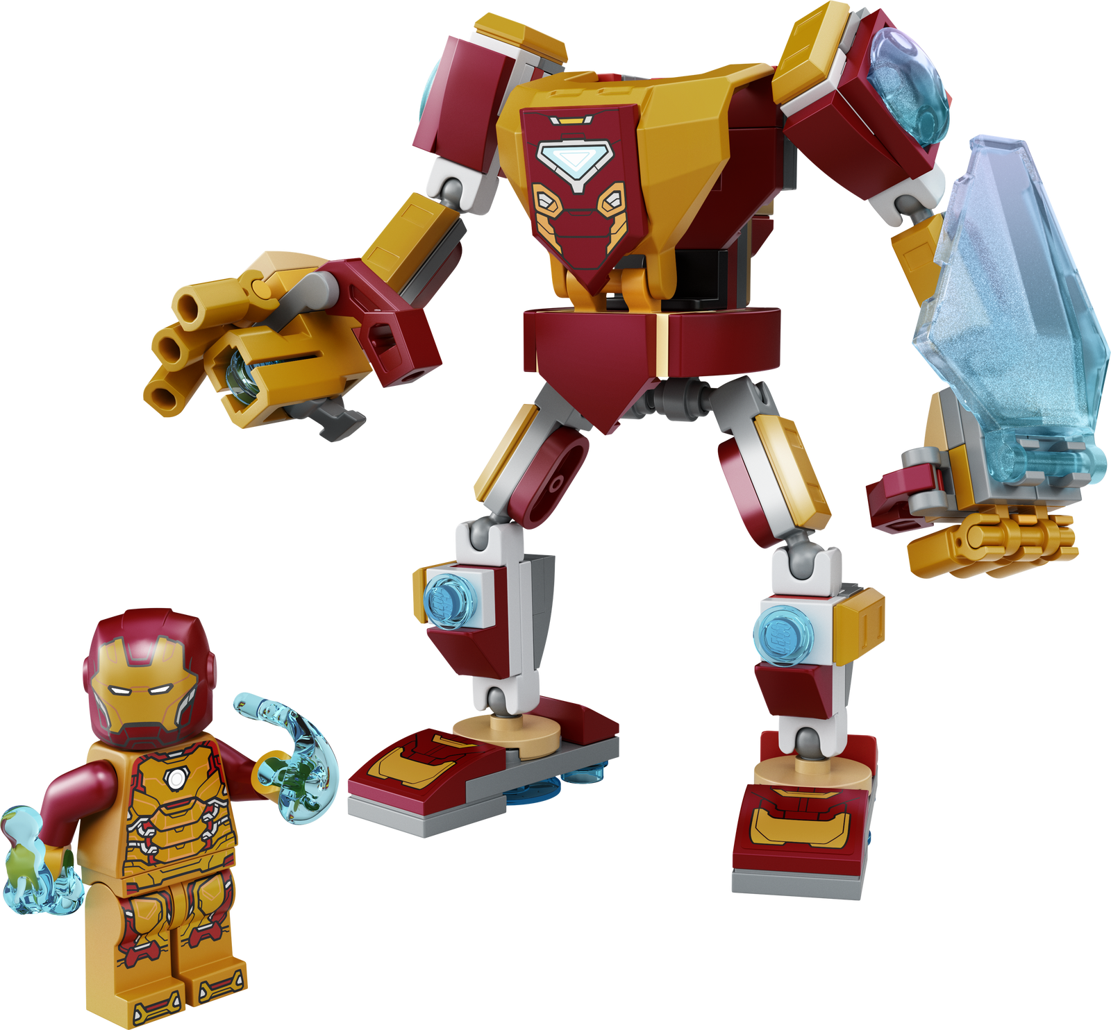 LEGO Marvel Iron Man Mech Armour 76203
