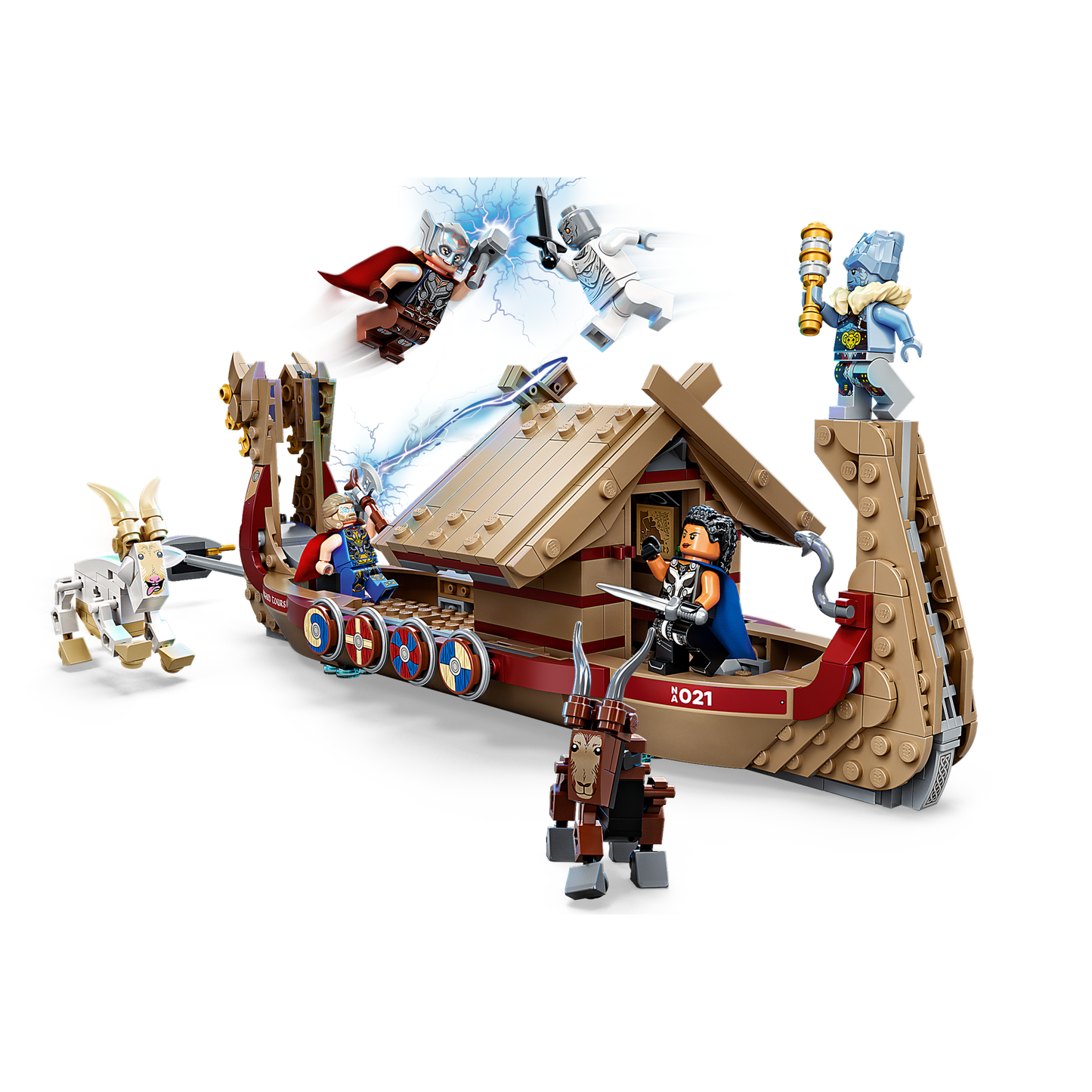Lego Marvel Thor Love & Thunder The Goat Boat 76208