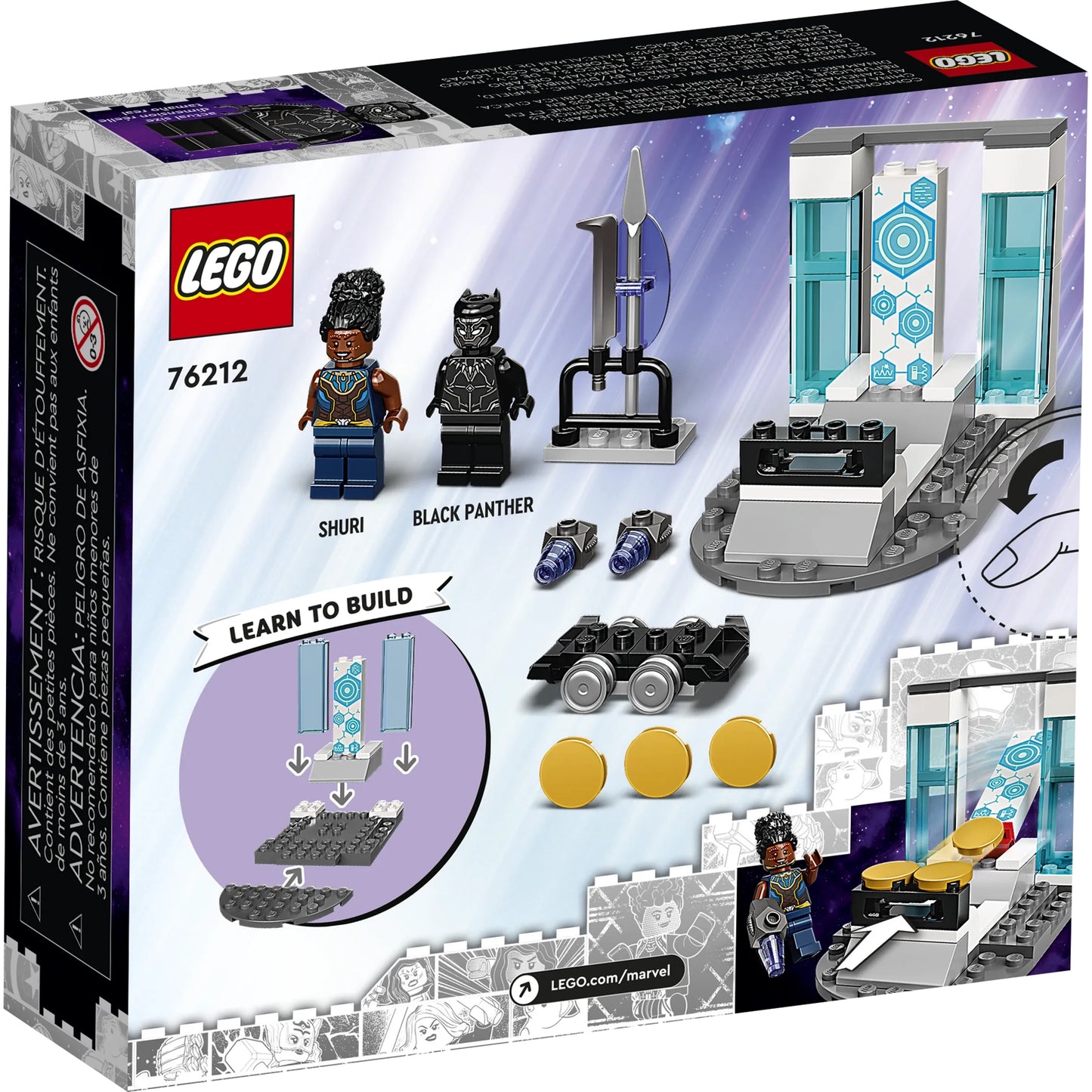 Lego Black Panther Wakanda Forever Shuri's Lab 76212