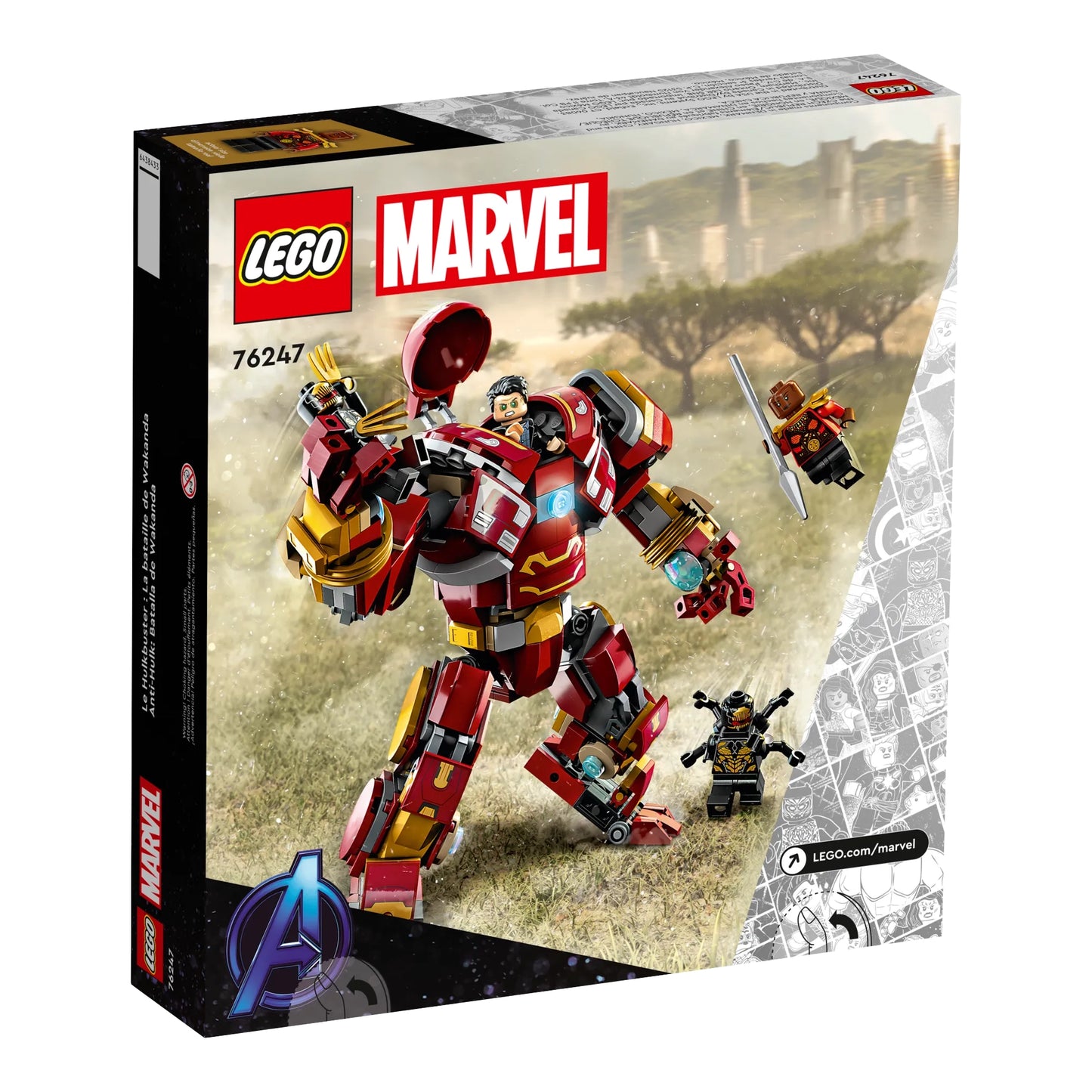Lego Marvel The Hulkbuster: The Battle of Wakanda 76247