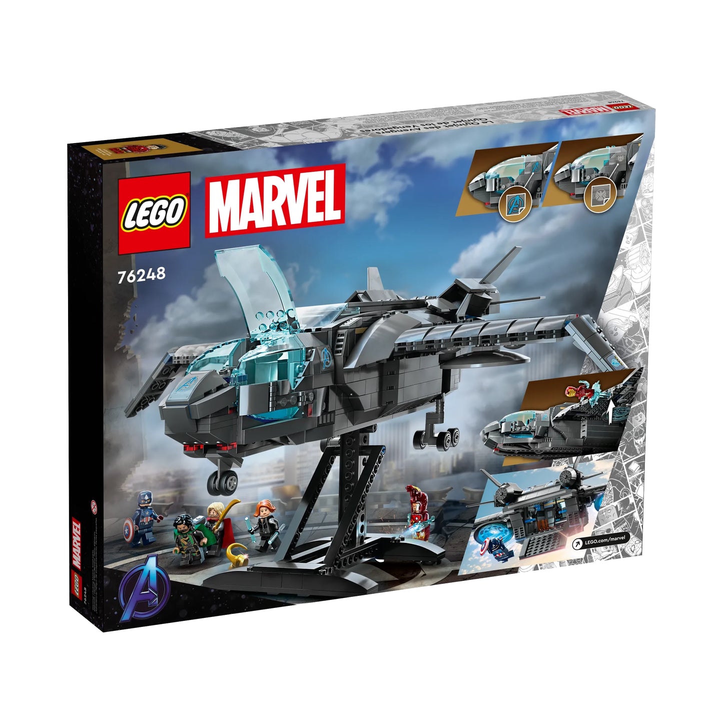 Lego Marvel The Avengers Quinjet 76248