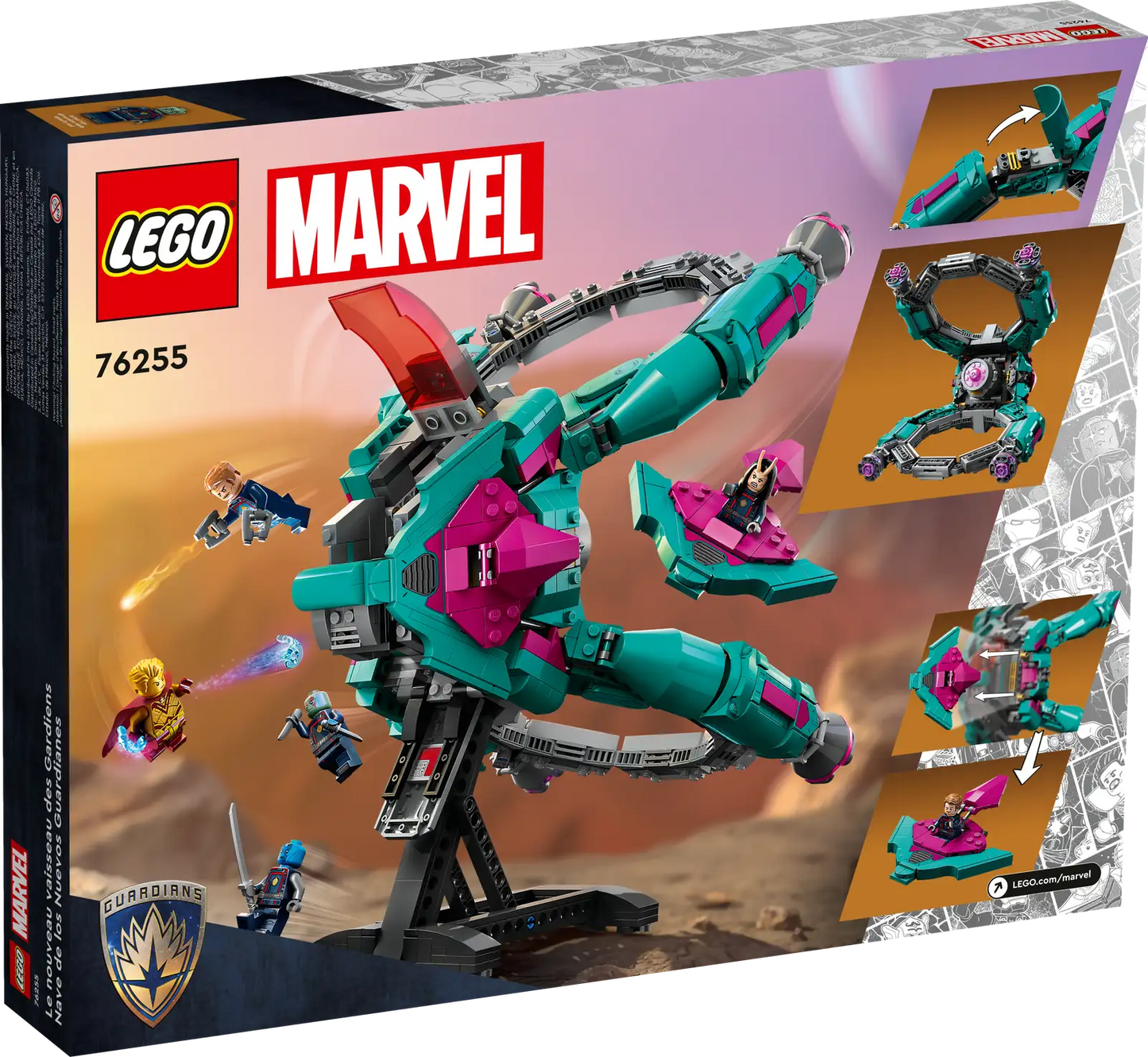 Lego Marvel The New Guardians' Ship 76255