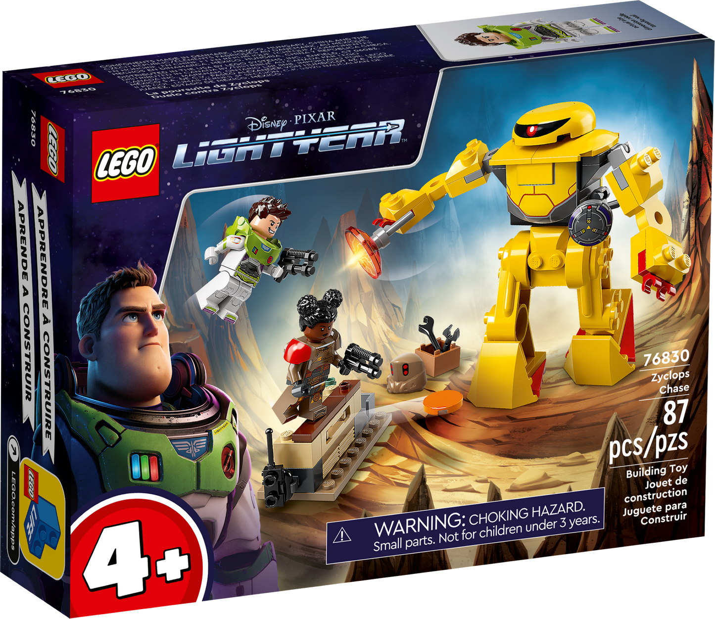 Lego Disney Pixar Lightyear Zyclops Chase 76830