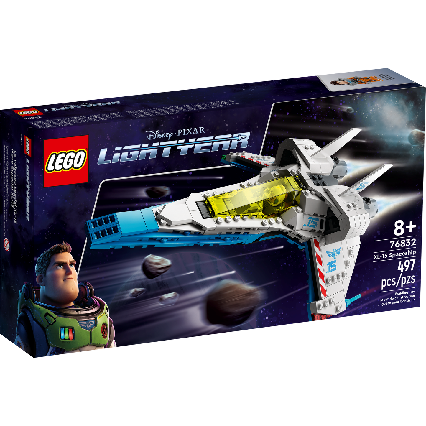Lego Disney Pixar Lightyear XL-15 Spaceship 76832