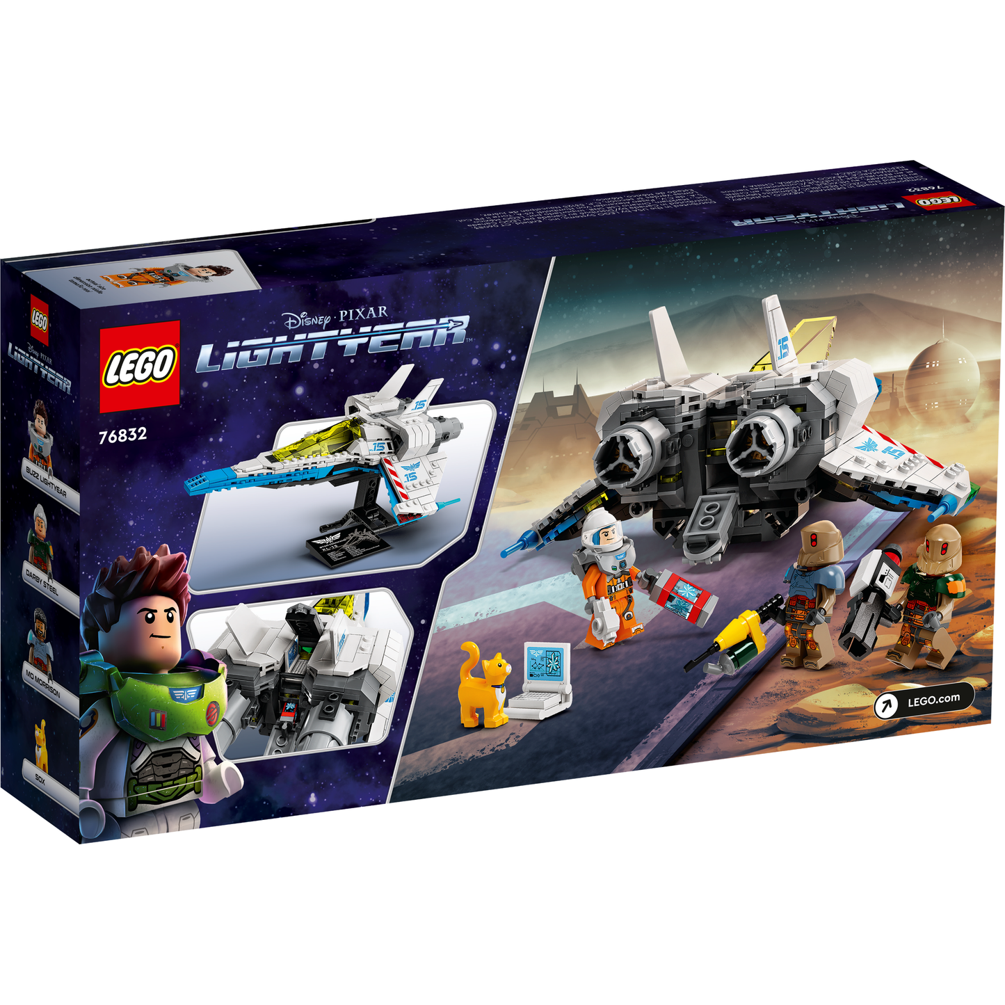 Lego Disney Pixar Lightyear XL-15 Spaceship 76832