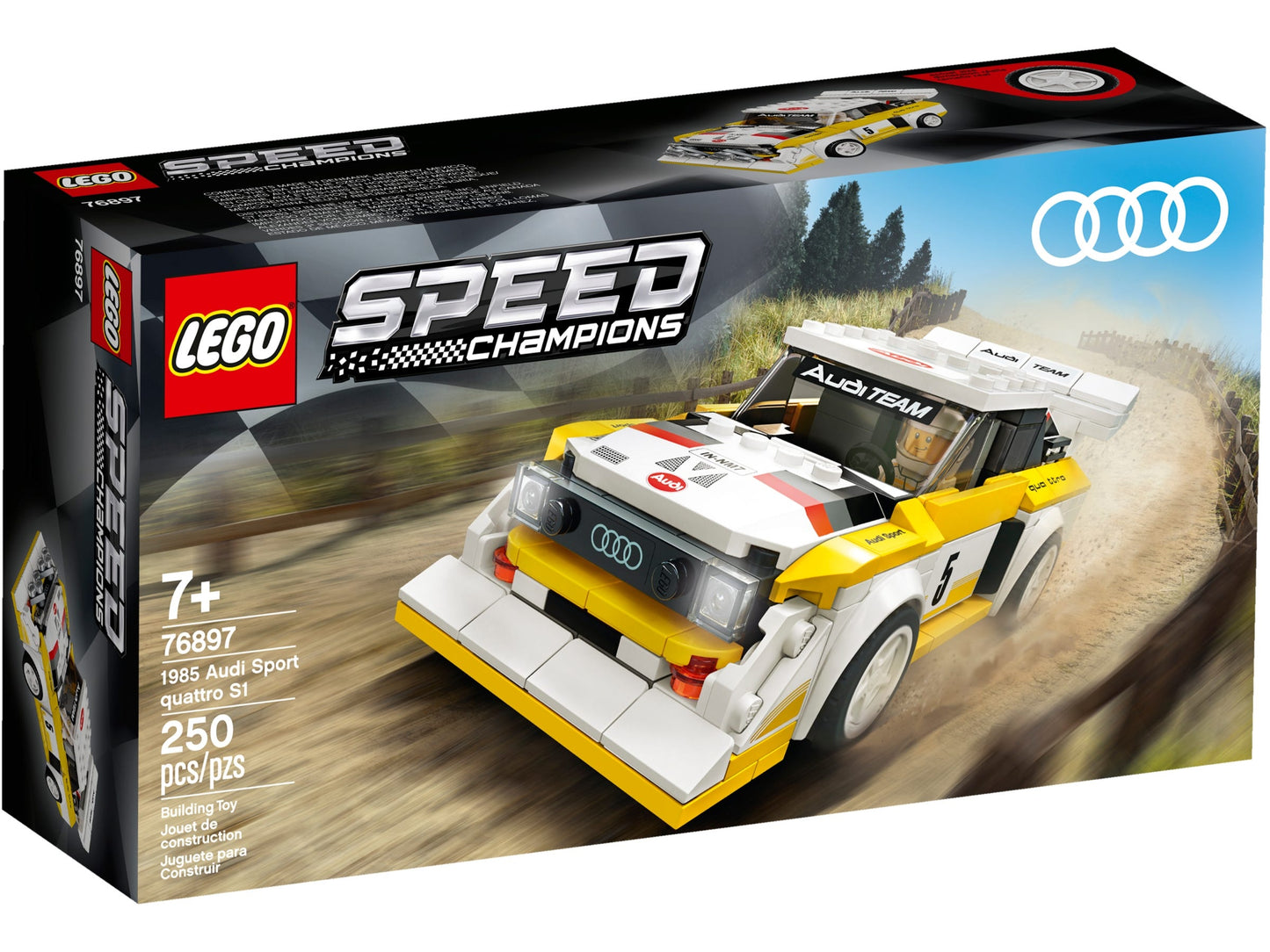 Lego Speed Champions 1985 Audi Quattro S1 76897