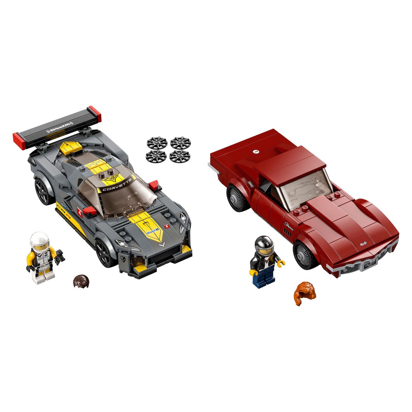 Lego Speed Champions Chevrolet Corvette C8.R Race Car & 1968 Chevrolet Corvette 76903
