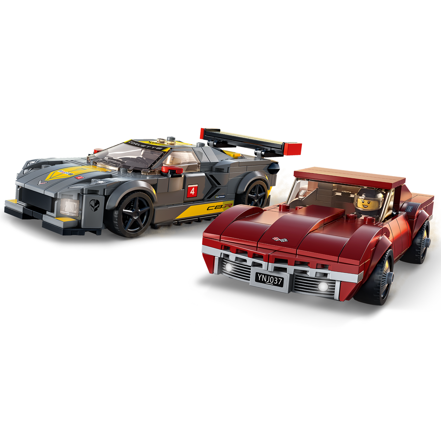 Lego Speed Champions Chevrolet Corvette C8.R Race Car & 1968 Chevrolet Corvette 76903