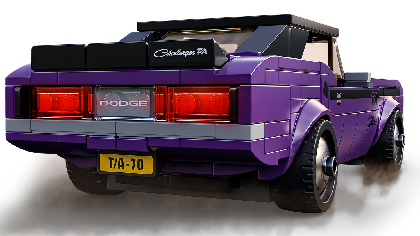 Lego Speed Champions Mopar Dodge/SRT Top Fuel Dragster & 1970 Dodge Challenger T/A 76904