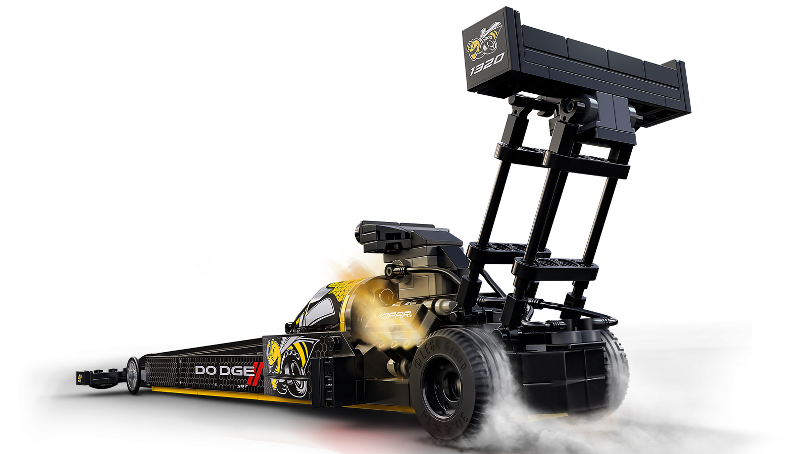 Lego Speed Champions Mopar Dodge/SRT Top Fuel Dragster & 1970 Dodge Challenger T/A 76904