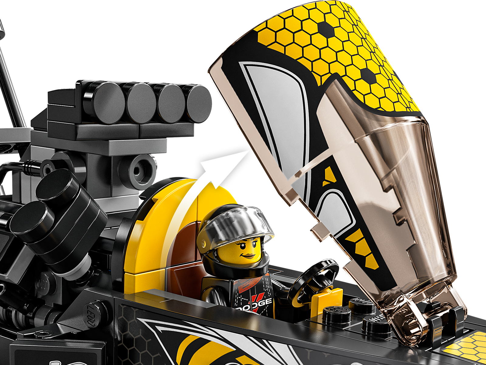 Lego Speed Champions Mopar Dodge/SRT Top Fuel Dragster & 1970 Dodge Challenger T/A 76904