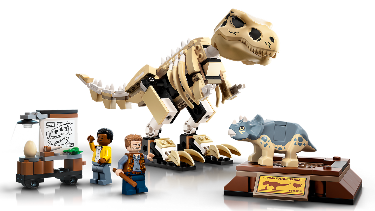 Lego Jurassic World T-Rex Dinosaur Fossil Exhibition 76940