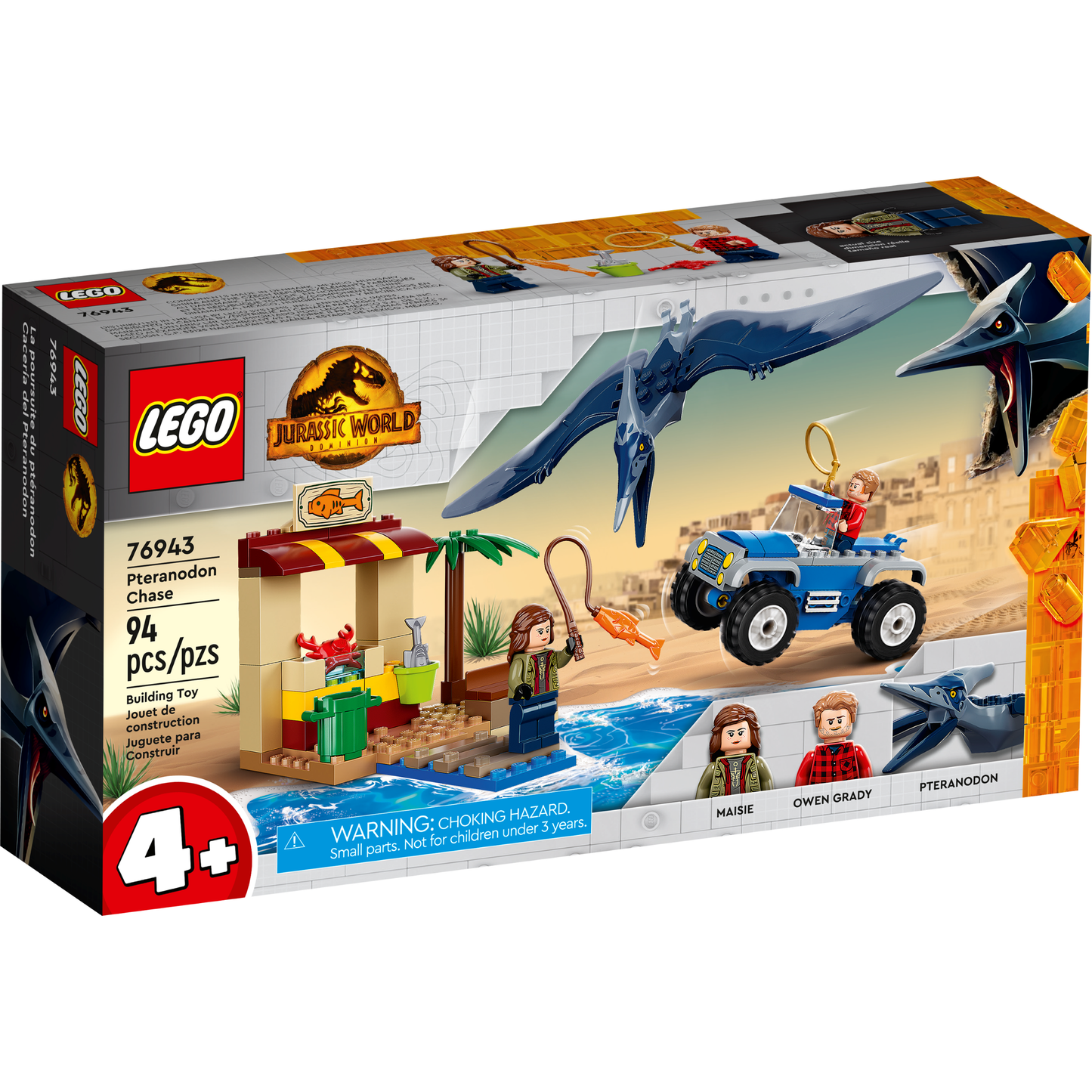 Lego Jurassic World Dominion Pteranodon Chase