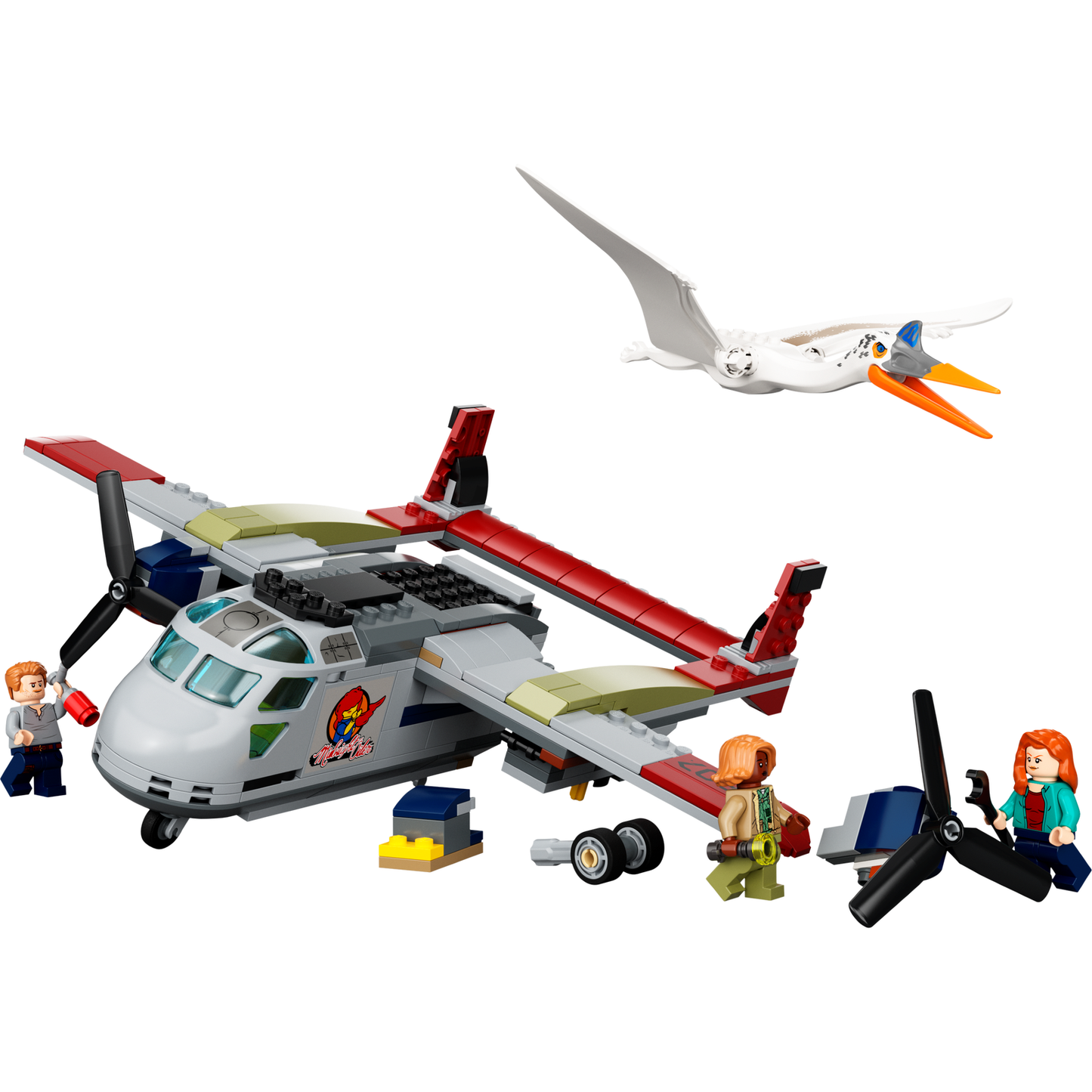 Lego Jurassic World Dominion Quetzalcoatlus Plane Ambush