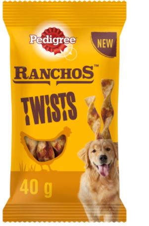 Pedigree Ranchos Twist w/ Chicken 40g