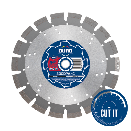 Duro DPA/C Asphalt & Concrete Diamond Blade
