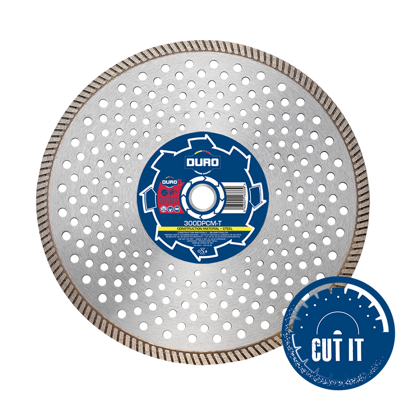 Duro DPCM-T Construction Materials & Metal Blades Value Twin Pack