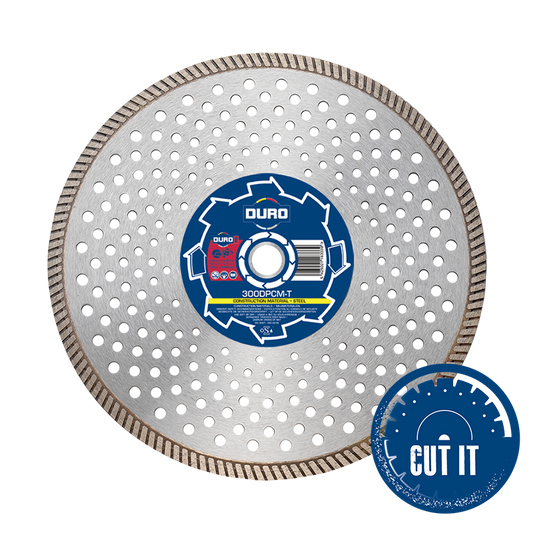 Duro DPCM-T Construction Materials & Metal Blades Value Twin Pack