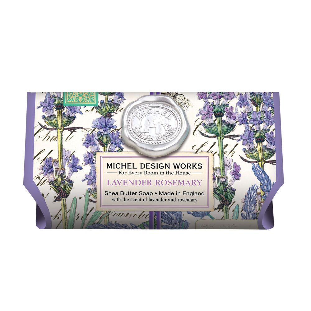 Michel Design Works Lavender & Rosemary Bath Soap Bar 246g
