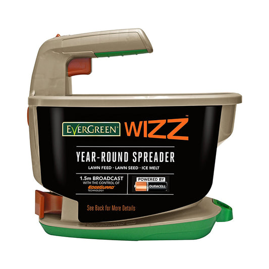 Evergreen Wizz Year Round Battery Powered Spreader