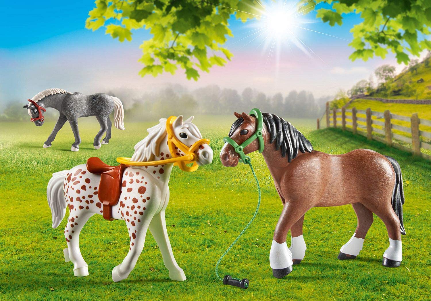 Playmobil Country Pony Farm Three Horses 70683