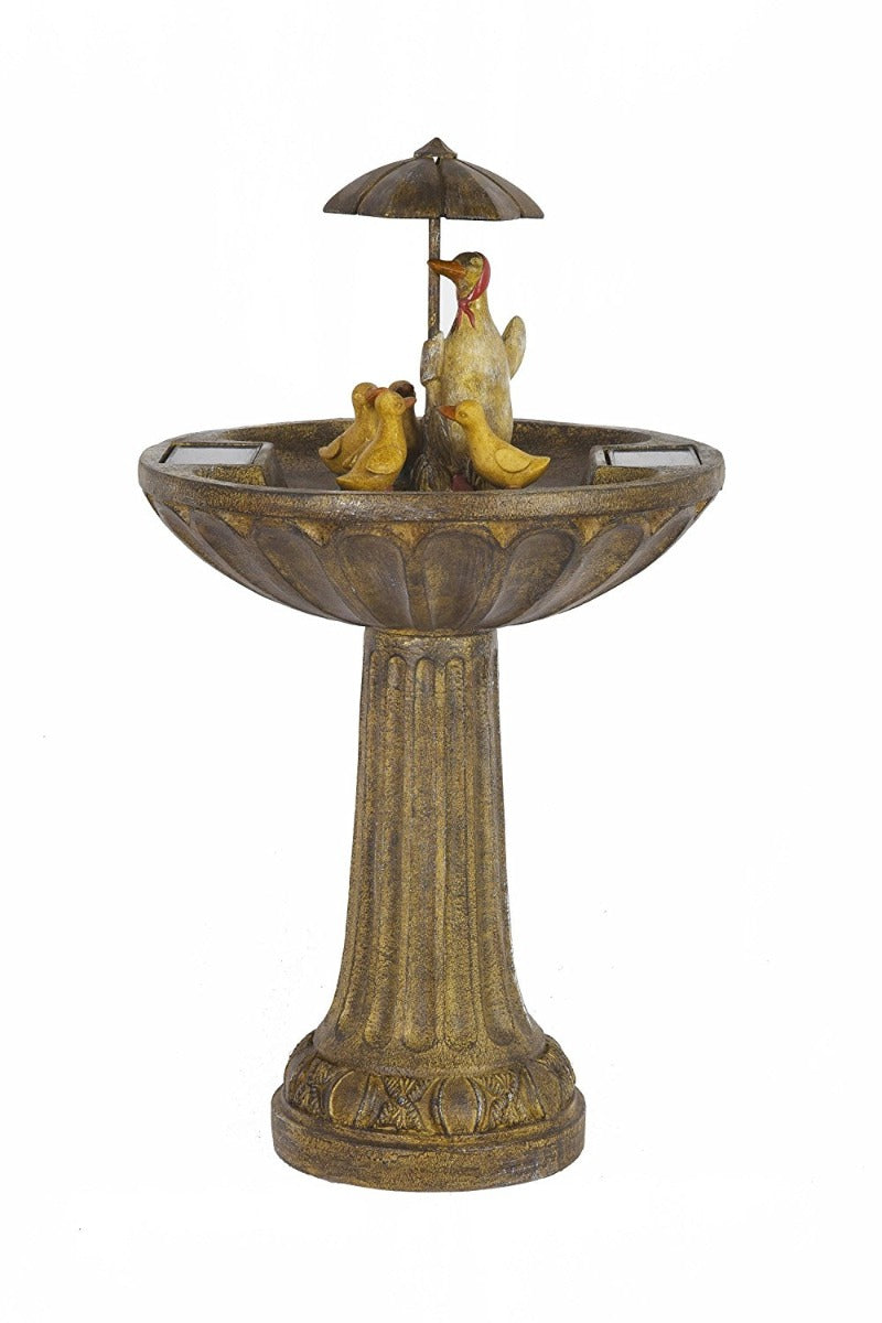 Smart Garden Solar Duck Family Umbrella Water Feature