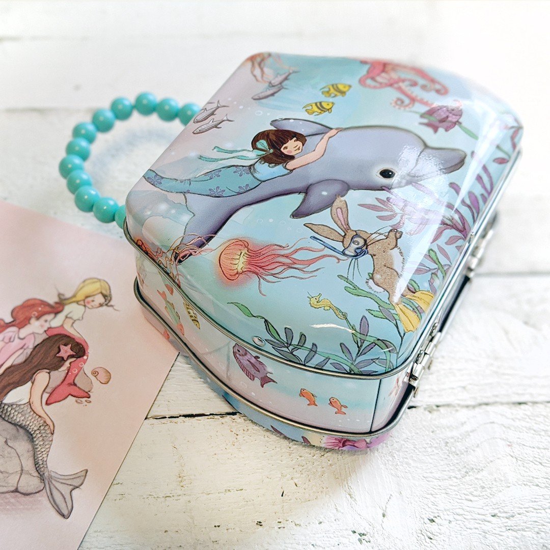 Belle & Boo Mermaid Hand Bag Tin