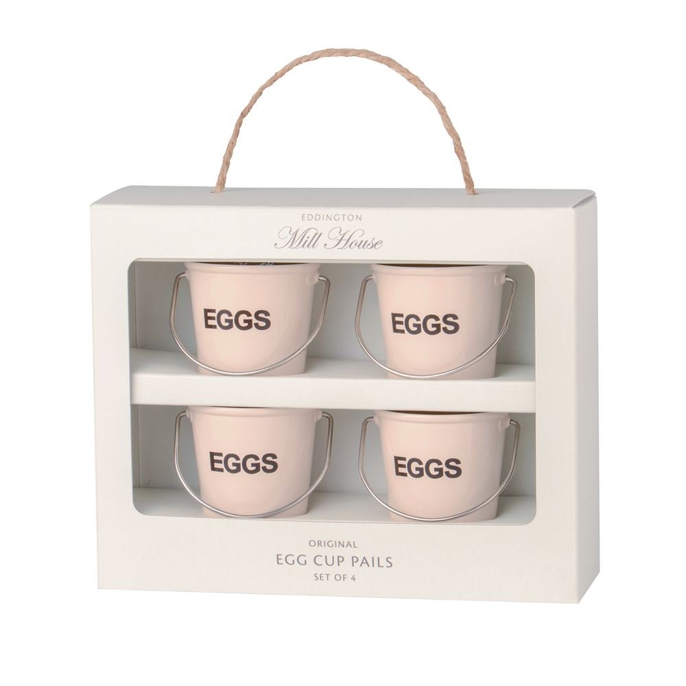 Eddingtons Cream Bucket Egg Cups