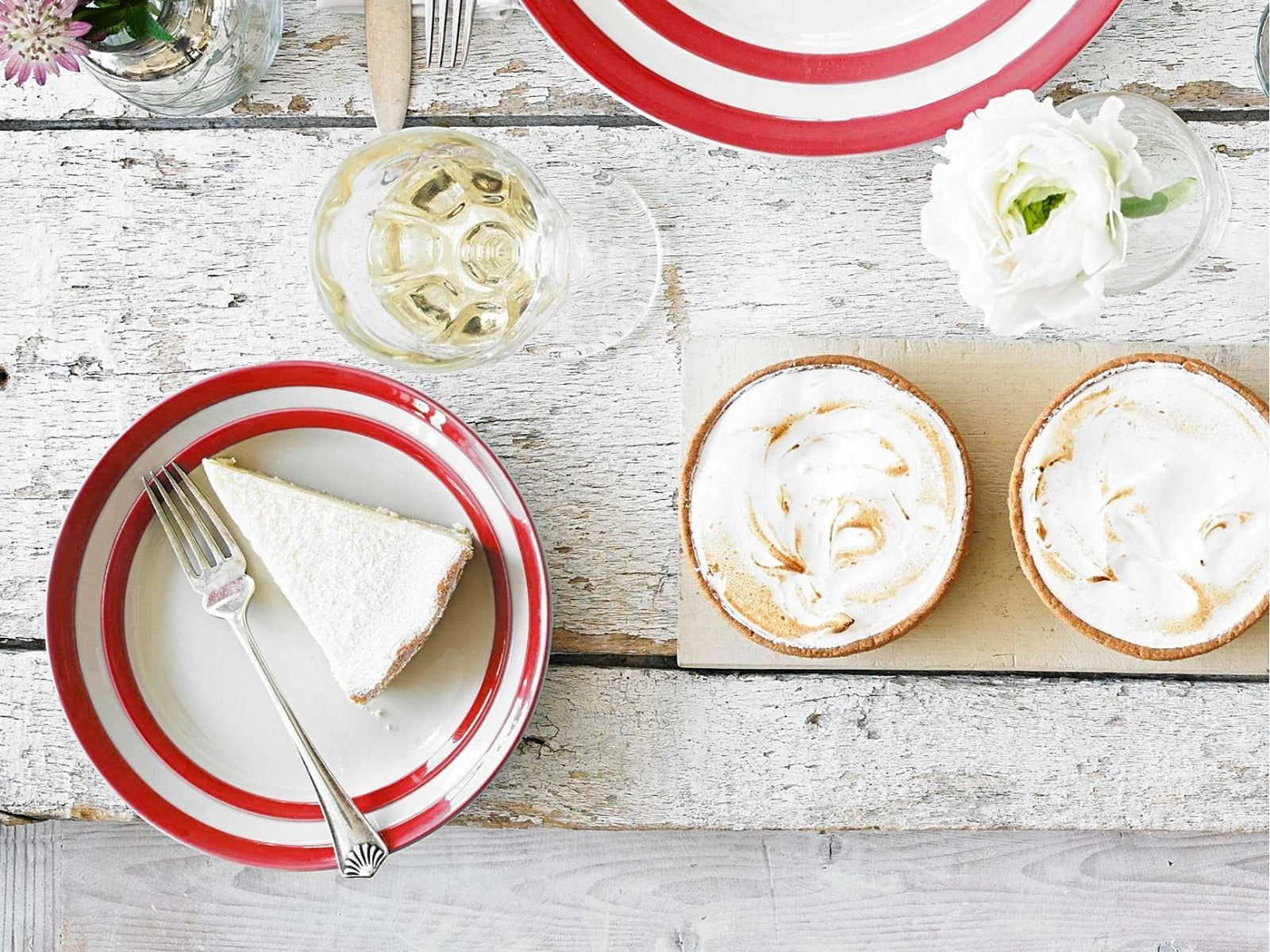 Cornishware Cornish Red Side Plate 18cm | Cornishware Plates – Sam