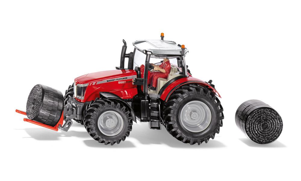 Siku Massey Ferguson MF8680 with Bale Handler