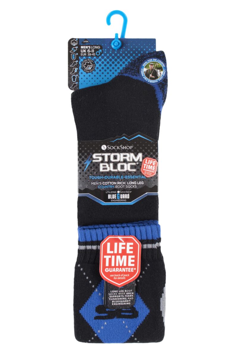 Storm Bloc Long Country Boot Socks 2-Pack