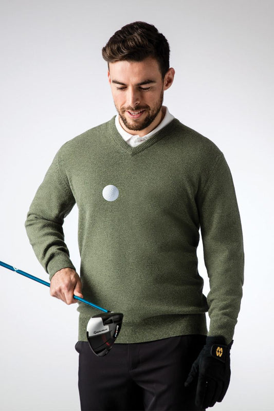 Glenmuir Lomond V Neck Lambswool Jumper
