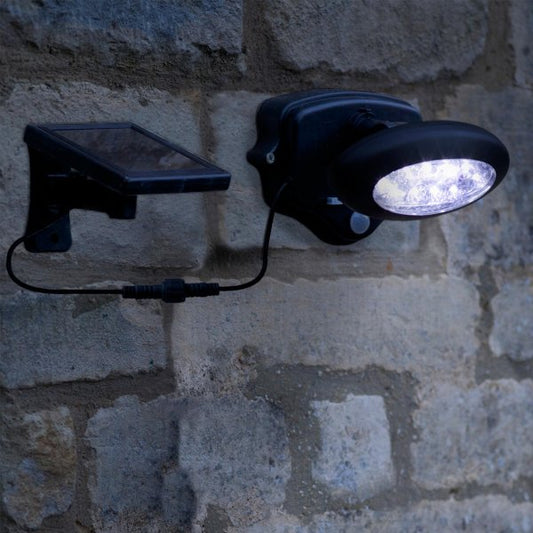 Smart Solar Wall Spotlight PIR Motion Activated