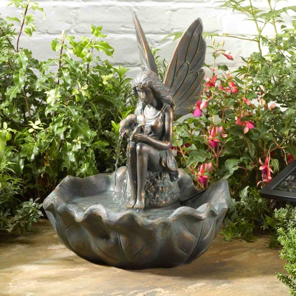 Smart Solar Water Feature Fairy Fountain