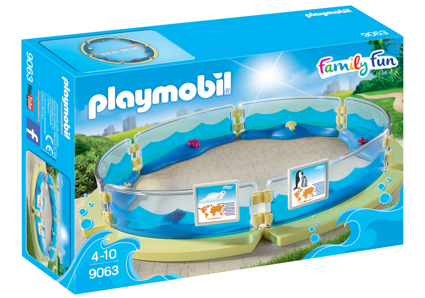 Playmobil Family Fun Aquarium Enclosure 9063