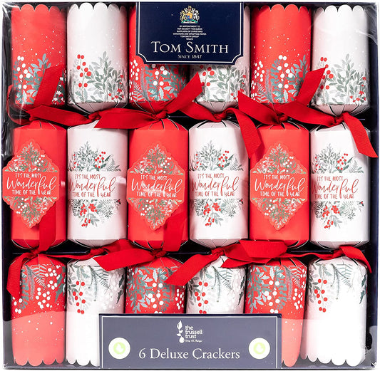 Tom Smith Christmas Crackers Traditional Deluxe