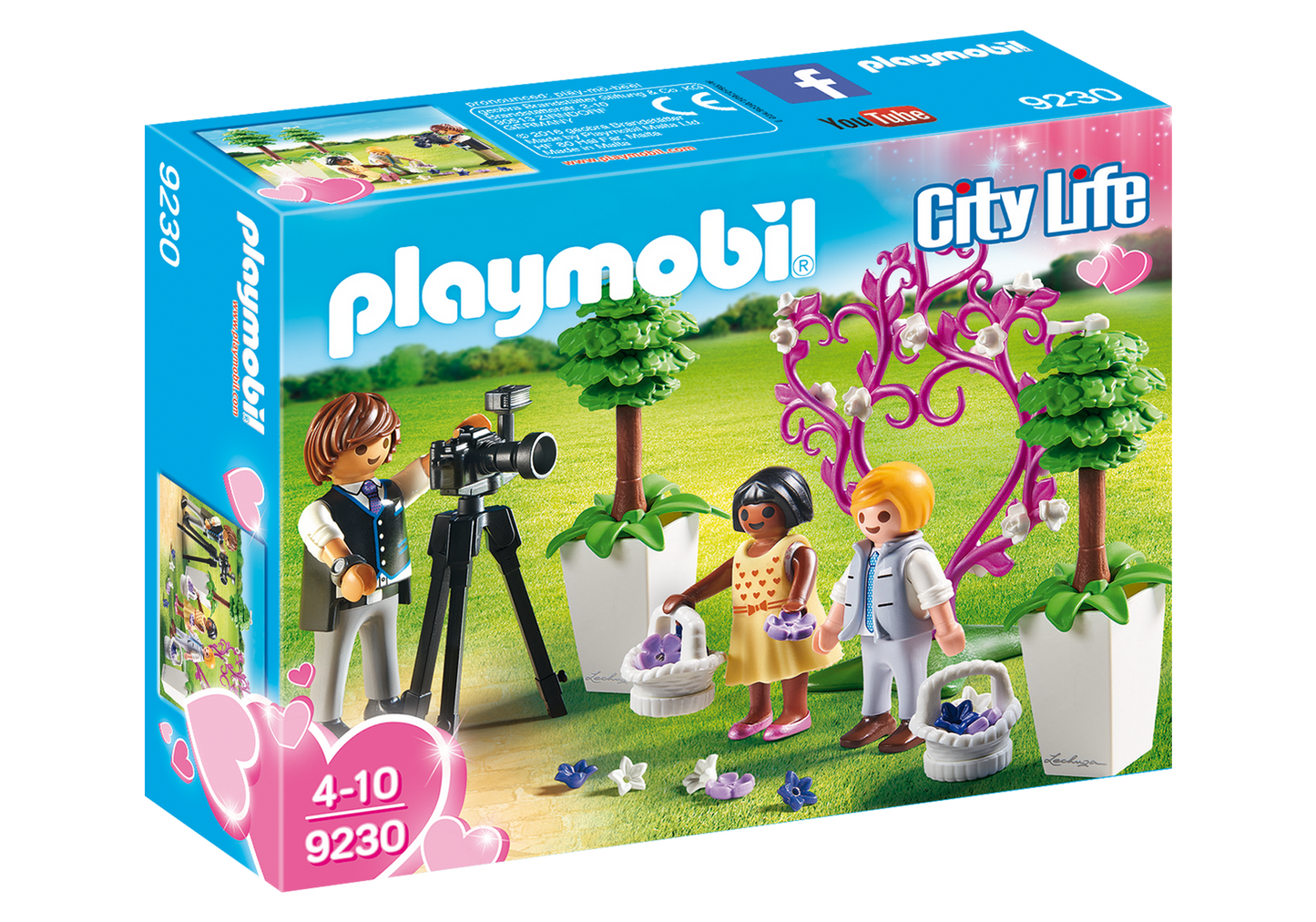 Playmobil City Life Flower Children and Photographer 9230