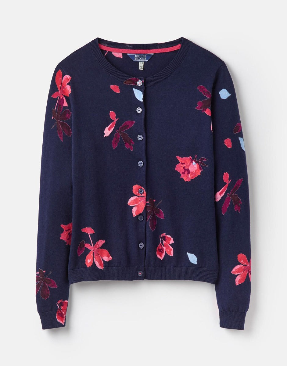 Joules Skye Printed Cardigan
