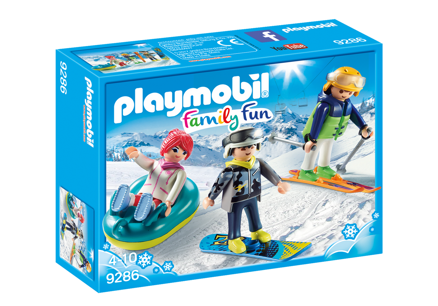 Playmobil Family Fun Winter Sports Trio 9286