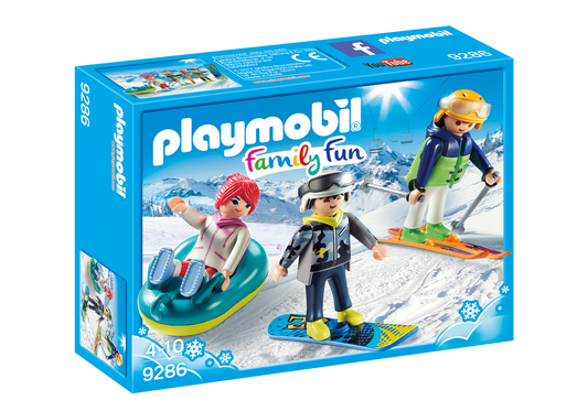 Playmobil Family Fun Winter Sports Trio 9286