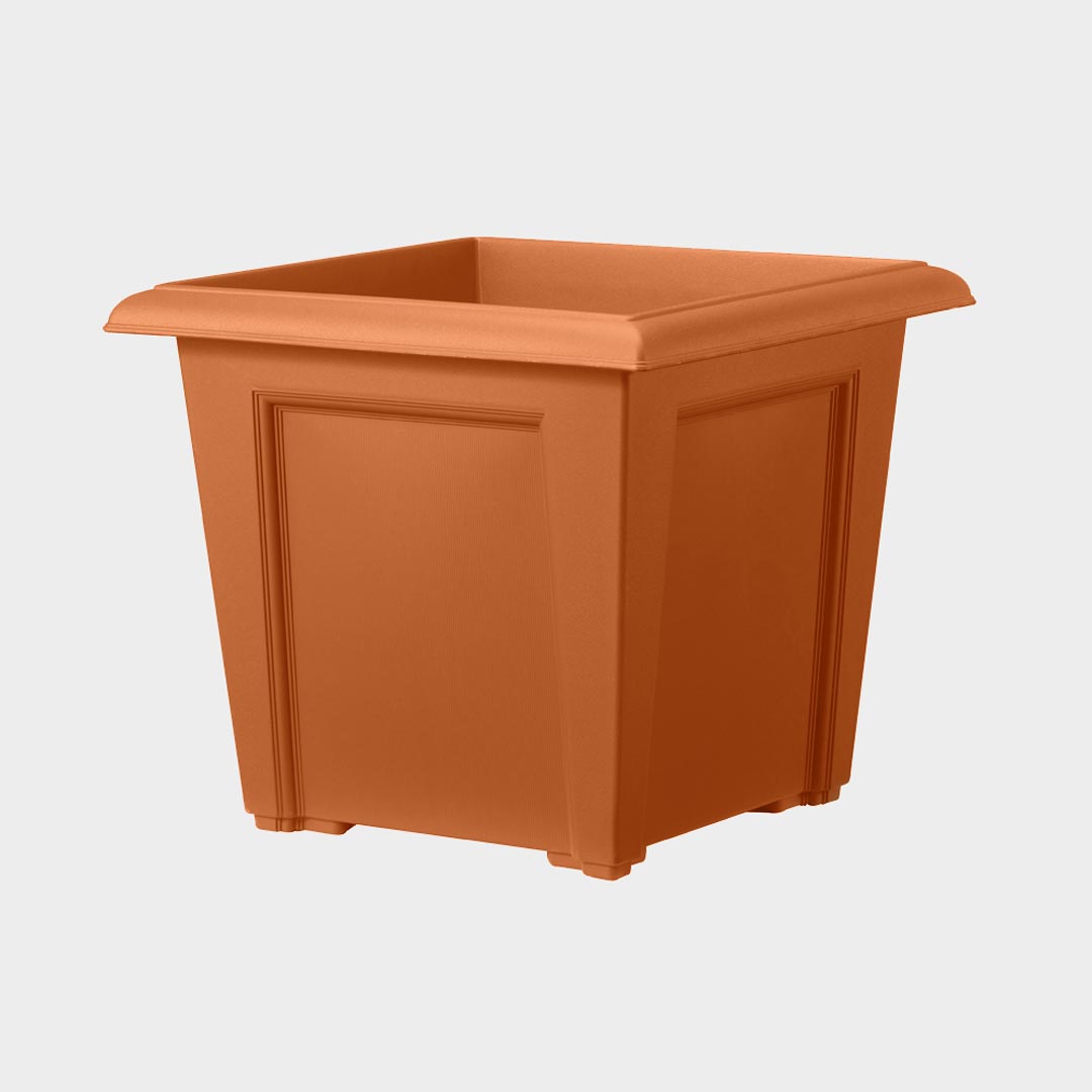 Stewart Regency Square Planter Terracotta 40 x 40 x 33cm