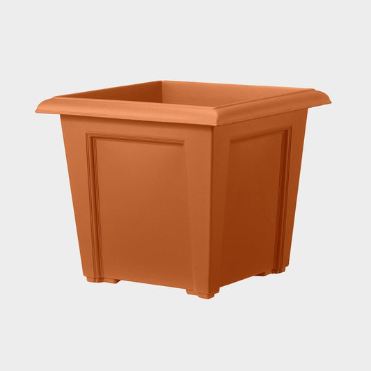 Stewart Regency Square Planter Terracotta 40 x 40 x 33cm