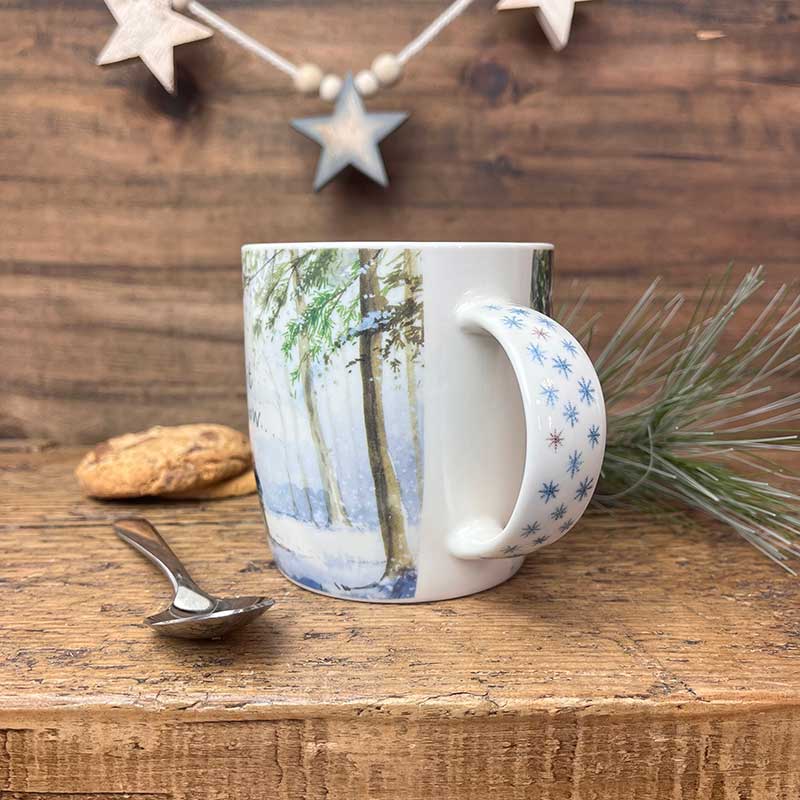 Alex Clark Christmas Winter Walks Mug