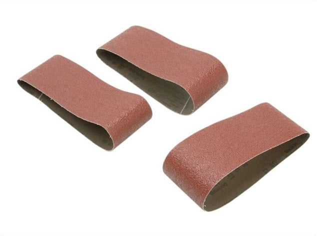 Black & Decker X33106 75mm X 450mm Sander Belts 100g x3