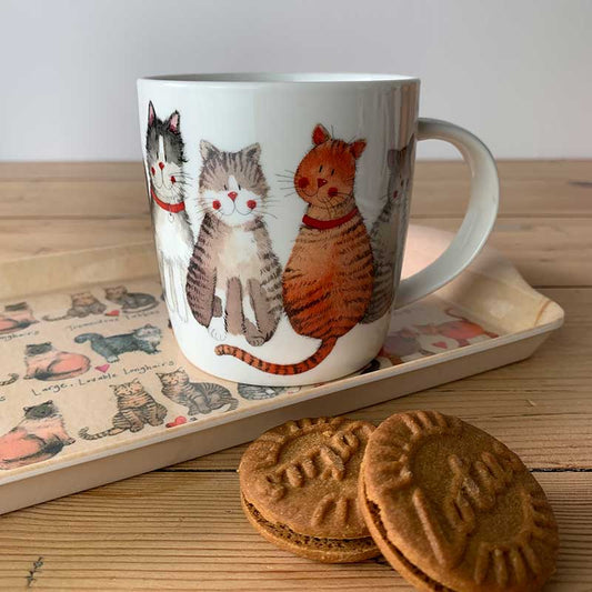 Alex Clark Marvellous Moggies Mug