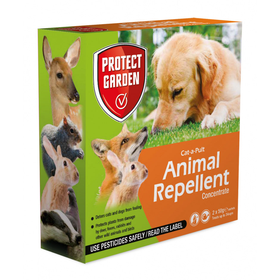 Protect Garden Cat-A-Pult Animal Repellent Concentrate 2x50g