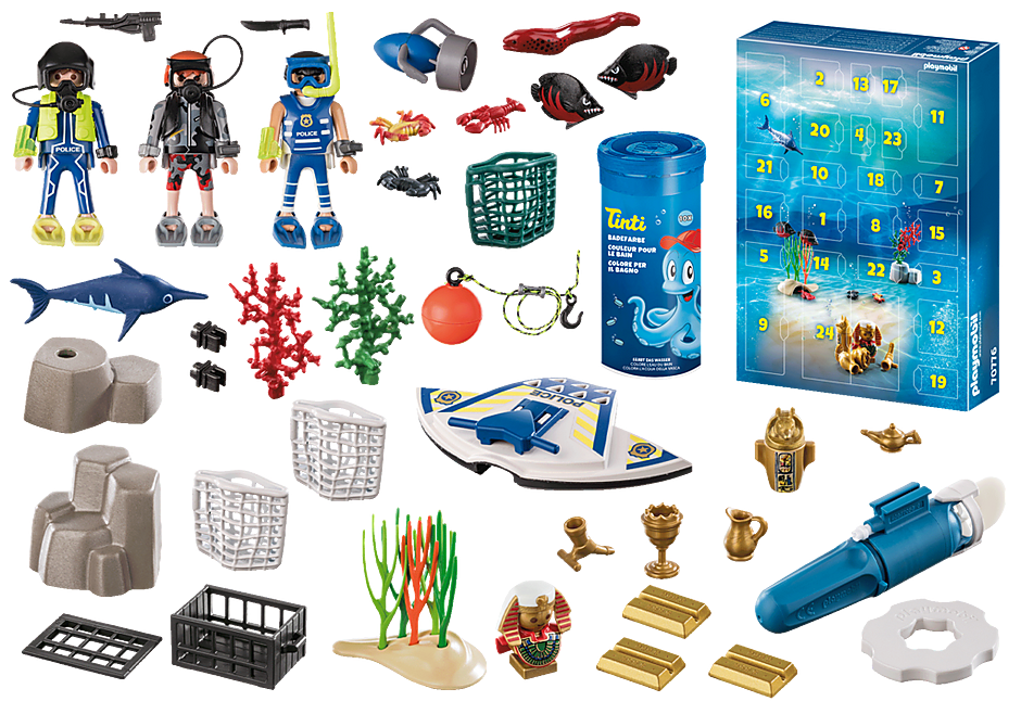 Playmobil City Action Advent Calendar - Police Dive